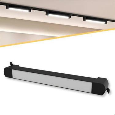Imagem de Luminária De Led 15w Linear Difusa P/ Trilho Eletrificado - VLED