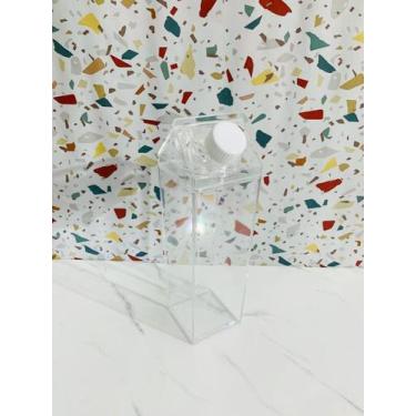 Imagem de Garrafa De Plástico Caixa De Leite Sucos Água Chás 500ML HG56638 - Int