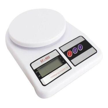 Imagem de Balança Digital Cozinha Até 10kg Alta Precisão Alimento . - OEM, Branc