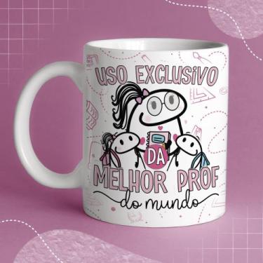 Imagem de Caneca Flork Dia dos Professores Exclusivo da Melhor Prof do Mundo - N