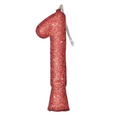 Imagem de Vela de Aniversário Puro Glitter Rose - Festcolor, 1, 6