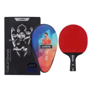 Imagem de Raquete Classineta 2 Estrelas Loki K2 Tenis Mesa Ping Pong Aprovado IT