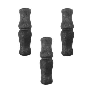 Imagem de Kit 3 Anueto Ferro Fundido Decoração Grade Portão N04 12cm - Fundição 