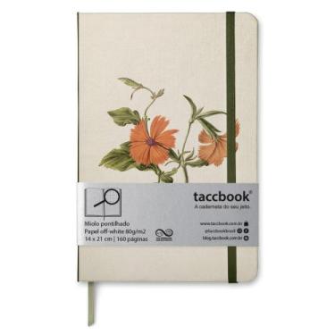 Imagem de Caderno Pontilhado taccbook Rosa amarela chinesa 14x21 Ríg.