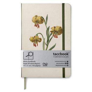 Imagem de Caderno Pontilhado taccbook Ramo com três lírios 14x21 Ríg.
