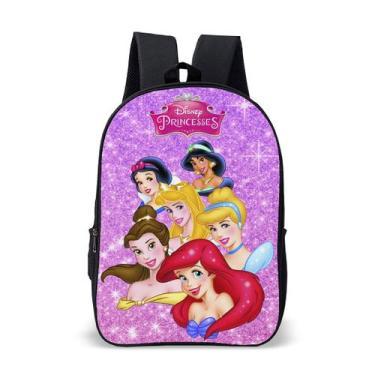 Imagem de Mochila Escolar Avulsa Infantil Desenho Princesas - Use Thuco, MS0226