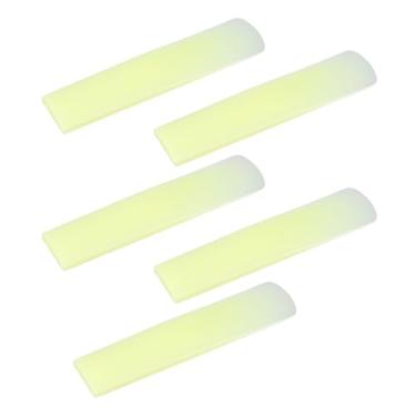 Imagem de Palhetas de Saxofone Bb, Palhetas de Saxofone Soprano de Força 2.5 Elásticas para Palco (Amarelo)