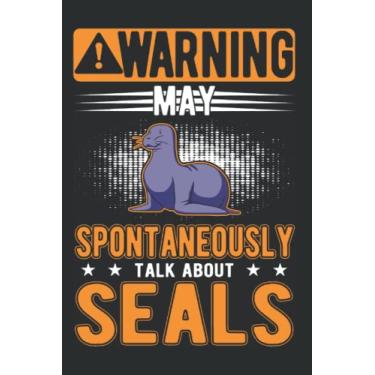 Imagem de Robbe Notizbuch: May spontaneously talk about Seal Robbe / 6x9 Zoll / 120 linierte Seiten