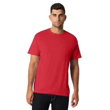 Imagem de Camiseta Gildan Blank – Estilo Unissex 5000 Adulto, Vermelho, 4X-Large