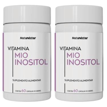 Imagem de Kit Combo 02 UND Mio Inositol 1000mg 120 cápsulas Suplemento Alimentar