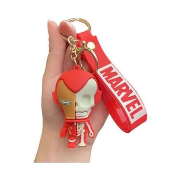Imagem de Chaveiro Kawaii Homem-Aranha - Figura de Ação para Mochila ou Bolsa In
