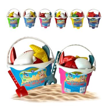 Imagem de Kit Baldinho De Areia Infantil Praia Verão Brinquedo 7 Peças (MENINA (SORTIDO))