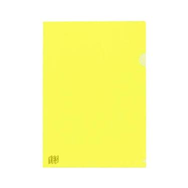 Imagem de Kit 10 Pastas em L Ofício/A4 Yes Protetor Documentos L335, Amarela