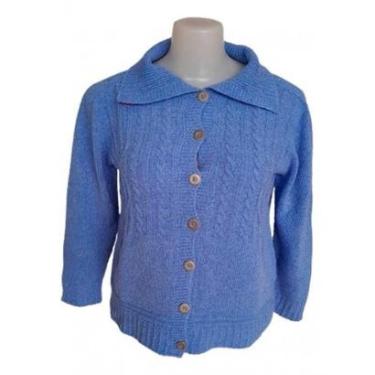 Imagem de Suéter Blusa De Frio Plus Size Tricot Mousse Premium Linda-Feminino