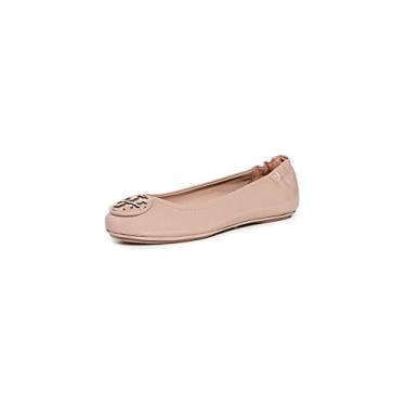 Imagem de Tory Burch Sapatilhas femininas Minnie para viagem, Malva vintage, 9