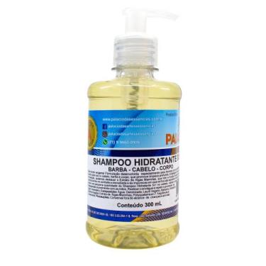 Imagem de Shampoo Hidratante 3 em 1 (Barba  Cabelo  Corpo)  300 ml - Palácio das
