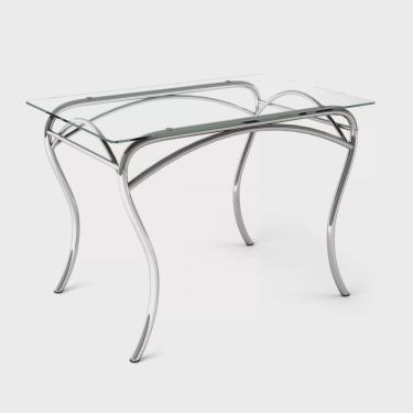 Imagem de Mesa Retangular com Tampo de Vidro 4 Lugares Lion