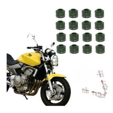 Imagem de 16 X Retentores Válvulas Cb 600 F Hornet 2005-2007 Kit Nqk - NQK/UP
