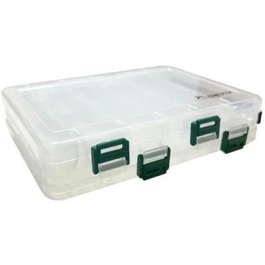 Imagem de Estojo 2 partes Com Divisorias DW-014 20x16x4.5cm - Deyu