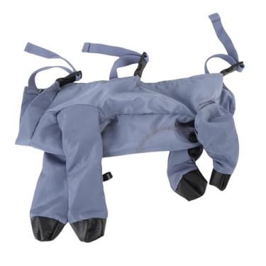 Imagem de Botas de Suspensão de Cães, Sapatos de Cachorro Anti -impermeabilizados Com Suspensão, Protetor de Patas para Cães para Cão Grande Médio, Neve de Inverno, Chuva, Caminhada (30in x 51in)