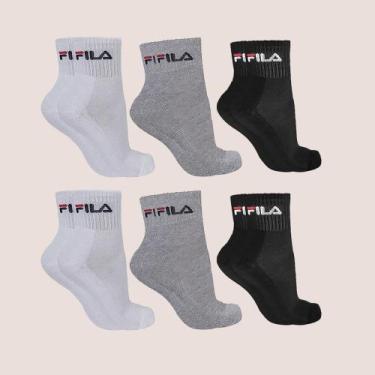 Imagem de Kit 6 Meia Tripack Unissex Cano Medio Original - Outro, Misto, 34 a 38