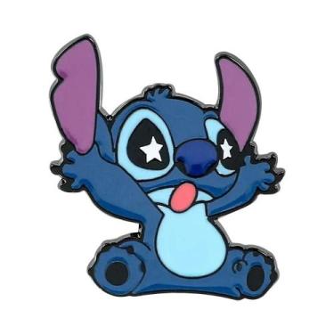 Imagem de Conjunto de Broches Esmaltados Lilo & Stitch - Pins Personalizados par