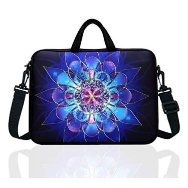 Imagem de Bolsa de ombro para laptop de 14 polegadas com alça para Netbook/MacBook Air Pro de 13" 13,3" 14" 14" 14", Classic Blue, 13.3" 14 inch