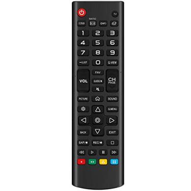 Imagem de AKB75675305 Controle remoto de substituição para LG TV 32LM505BBUA 43LM5000PUA 28TL430DPU 28LM400B-PU 28TL430D-PU 28LM430B-PU 28LM400BPU 32LM500BPUA 49LT340H0UA 322LM400BPU LT340HA. BUA 43LT340H0UA