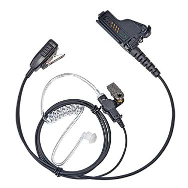 Imagem de HYS Fone de ouvido de vigilância, fone de ouvido de rádio com tubo de bobina acústica transparente para Motorola/MotoTurbo MTS2000 XTS2500 XTS1500 XTS3000 XTS3500 XTS5000 JT1000 HT1000 MTX9000 GP9000