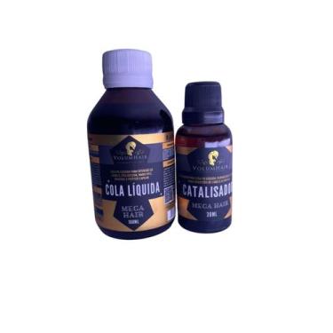 Imagem de Cola Líquida Para Confecção De Mega Hair Invisível - Volume hair