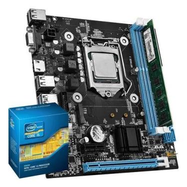 Imagem de Kit Upgrade Intel Core Processador i5 4570 Memória Ram 8GB Placa mãe H