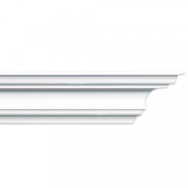 Imagem de Kit Com 5 Barras Roda Teto De Poliestireno 6cm X 60mm X 2,00m K60 Homestar 10m Branco