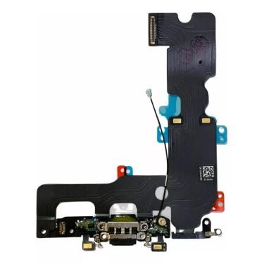Imagem de Conector De Carga Flex Placa Compativel Iphone 7 Plus Preta