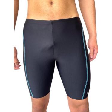 Imagem de Bermuda Natação com Trançador Praia - Suport Fitness, Verde, M