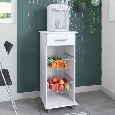 Imagem de Armário Balcão Com Fruteira Régia Fiorello Branco