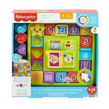 Imagem de Meu Primeiro Jogo Tabuleiro Aprendizagem Fisher Price Hrb73