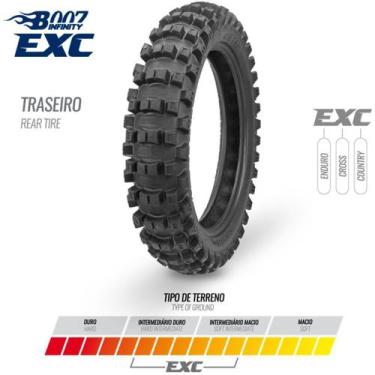 Imagem de Par Pneus Borilli Mx77 100/100-18 Traseiro 80/100-21 Dianteiro