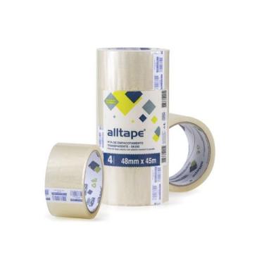 Imagem de Fita Embalagem Alltape 48Mmx045M Transparente