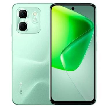 Imagem de Smartphone Infinix Hot 50i 8GB RAM 256GB câmera 48MP tela Amoled 120Hz