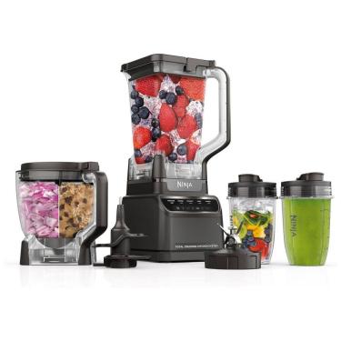 Imagem de Mixer Ninja, Multiuso para Sucos, Congelados, Molhos, Jarra de 2 Litros, Processador, Copo de 500ml, 1000W de Potência.