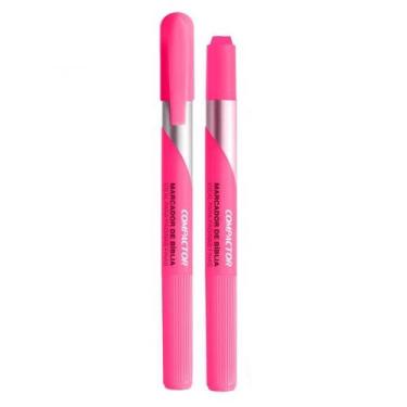 Imagem de Caneta Compactor Marca Texto Gel - Rosa