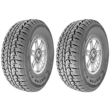 Imagem de Kit 2 Pneus 225/75R16 LT 8 Lonas 110/107R DK788 AT Alfamotors