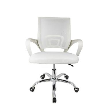 Imagem de Cadeira Giratória Escritório Arco Branca