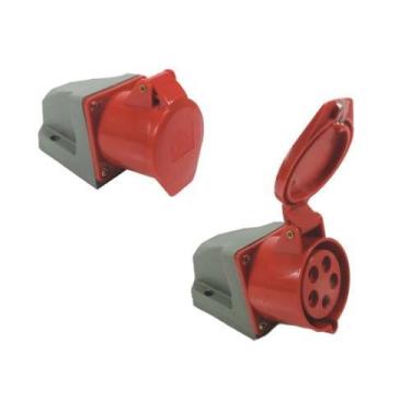 Imagem de Tomada Industrial Sobrepor 16A 3P+T+N 380V/440V Soprano IP44 NBR IEC 6