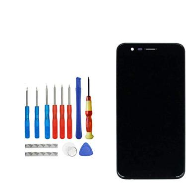 Imagem de E-YIIVIIL Tela de substituição compatível com LG K10 2018 LG K30 X410 LMX410 LMT410TK tela sensível ao toque LCD de 5,3 polegadas + ferramenta