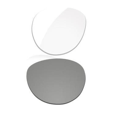 Imagem de LenzReborn Lente polarizada de substituição para óculos de sol RayBan Meta Headliner RW4009 50 mm - Eclipse Grey Photochromic