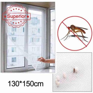 Imagem de Tela Anti-Mosquito Janela Proteção contra Mosquitos e Pernilongos - E-