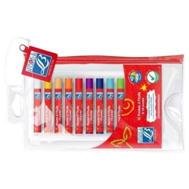 Imagem de Estojo de Giz Pastel Oleoso Lefranc Bourgeois 12 Cores