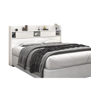 Imagem de Cabeceira Dubai Casal 1.40 Branco - Vitamov