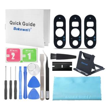 Imagem de Bakewell Substituição da tampa da lente de vidro da câmera traseira para Google Pixel 9 Pro XL